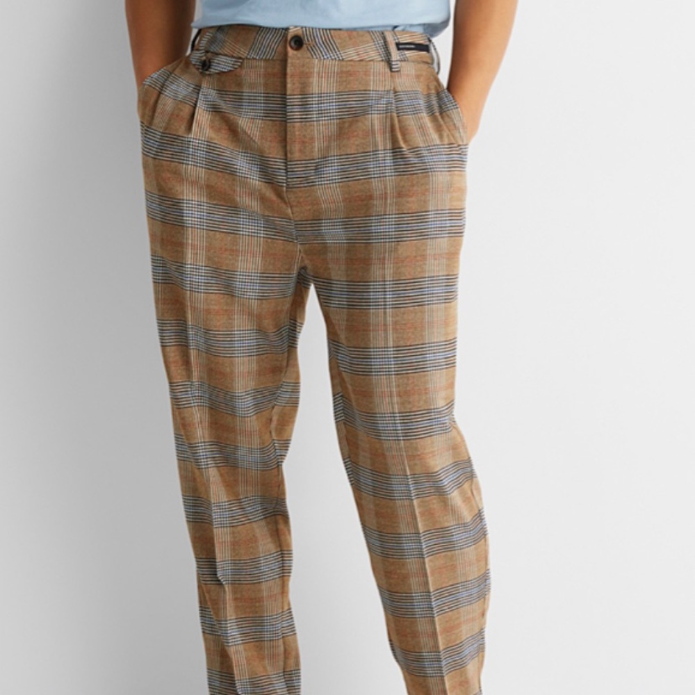 NEW Scotch & Soda Pleated Pants Men 34x32